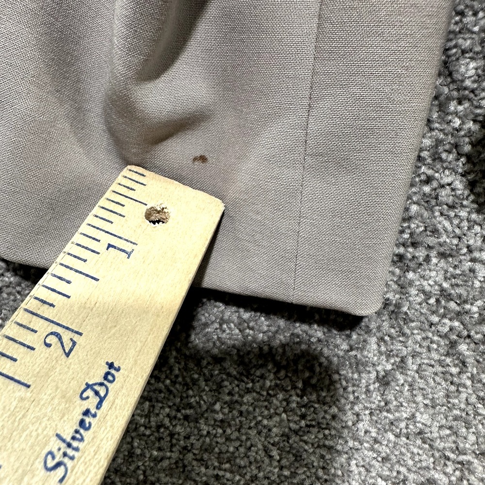 Eileen Fisher Blazer Jacket Women Small Gray 3 Button Notch Lapel Office Career - Picture 8 of 13